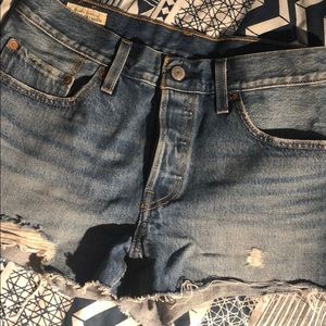 Vintage Levi High-Waisted Shorts